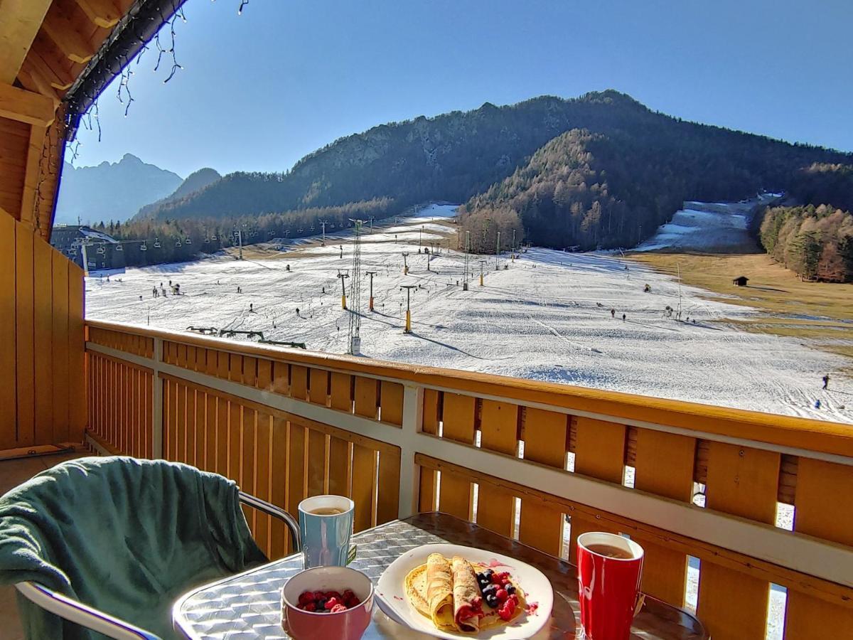 Apartma Soncek, On The Ski Slopes, Balcony, Private Parking Kranjska Gora Exterior photo